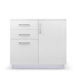 Alpine ADIME902-BASE-36-NS-GRY VivaComfort 36 Inch Base Cabinet with No-Sink Cutout - Grey