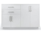Alpine ADIME902-BASE-48-NS-GRY VivaComfort 48 Inch Base Cabinet with No-Sink Cutout - Grey