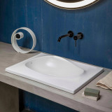 Ruy Ohtake Semi-Recessed Sink, Graphite - 1314-GR