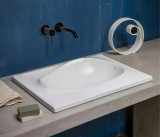 Cheviot Ruy Ohtake Semi-Recessed Sink, Slate - 1314-SL