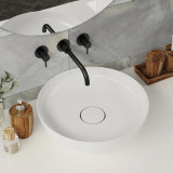Cheviot Mesa Vessel Sink 16 3/4", Gloss White - 1242-WH