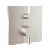 Toto Square Pressure Balance Valve with Diverter Trim, Brushed Nickel - TBV02802U#BN