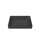 Toto Kiwami® Rectangular 20" Vessel Bathroom Sink, Matte Black - LT475#MBL