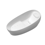 Toto Flotation Bathtub with ZERO DIMENSION® and Hydrohands, Gloss White - PJYD2200PWEU#GW