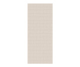 Swanstone 30" x 72" Metro Subway Tile Glue up Bathtub and Shower Single Wall Panel in Tahiti White - MTMK7230.011