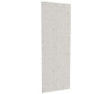 Swanstone 32" x 84" Metro Subway Tile Glue up Bathtub and Shower Single Wall Panel in Bisque - MTMK8432.018