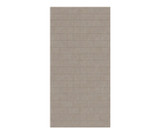Swanstone 42" x 72" Metro Subway Tile Glue up Bathtub and Shower Single Wall Panel in Limestone - MTMK7242.218