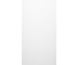 Swanstone 38" x 84" Smooth Glue up Bathtub and Shower Single Wall Panel in White - SMMK8438.010