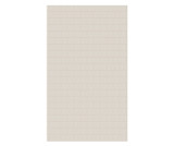 Swanstone 50" x 84" Metro Subway Tile Glue up Bathtub and Shower Single Wall Panel in Bisque - MTMK8450.018