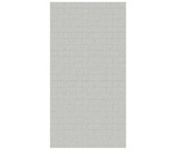 Swanstone 42 x 96 Metro Subway Tile Glue up Bathtub and Shower Single Wall Panel in Birch - MTMK9642.226