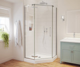 Swanstone 42 x 96 Metro Subway Tile Glue up Bathtub and Shower Single Wall Panel in Birch - MTMK9642.226