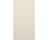 Swanstone 50" x 96" Modern Subway Tile Glue up Bathtub and Shower Single Wall Panel in Bisque - MSMK9650.018