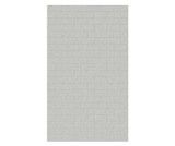 Swanstone 50" x 84" Metro Subway Tile Glue up Bathtub and Shower Single Wall Panel in Birch - MTMK8450.226