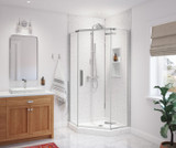 Swanstone 50 x 96 Smooth Glue up Bathtub and Shower Single Wall Panel in Carrara - SMMK9650.221