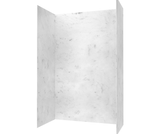 Swanstone 32" x 62" x 96 Smooth Glue up Tub Wall Kit in Ice - SMMK963262.130