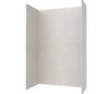 Swanstone 36 x 62 x 96 Smooth Glue up Tub Wall Kit in Birch - SMMK963662.226