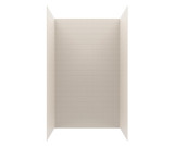 Swanstone 36" x 50" x 84 Metro Subway Tile Glue up Shower Wall Kit in Bisque - MTMK843650.018