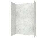 Swanstone 34 x 50 x 96 Modern Subway Tile Glue up Shower Wall Kit in Ice - MSMK963450.130