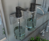 Swanstone Odile Suite Bottle Holder in Brushed Chrome - Pack of 2 - BH10045090.201