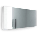 Krugg Plaza 60 Inch x 36 Inch Mirrored Medicine Cabinet - Plaza Cabinet6036