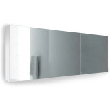Krugg Plaza 72 Inch x 30 Inch Mirrored Medicine Cabinet - Plaza Cabinet7230