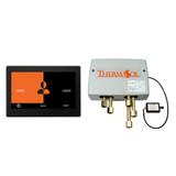 Thermasol Digital Shower Package - ThermaTouch2 10 Control + Digital Shower Valve, White - DSPU-TT10-WHT
