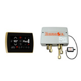 Thermasol Digital Shower Package - SignaTouch Control (Wall Mount) + Digital Shower Valve, Polished Brass - DSP-SIGF-PB