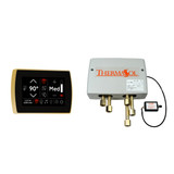 Thermasol Digital Shower Package - SignaTouch Control (Wall Mount) + Digital Shower Valve, Polished Gold - DSP-SIGF-PG