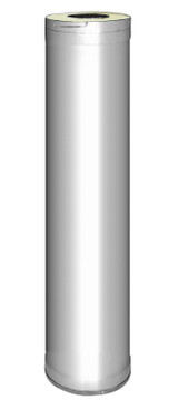 Harvia 1000mm Chimney Extension | Stainless Steel - 14-WHP1000 Harvia 1000mm Chimney Extension | Stainless Steel - 14-WHP1000