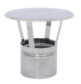 Harvia Rain Cap Ø 115 mm Steel - 14-WZ030115 Harvia Rain Cap Ø 115 mm Steel - 14-WZ030115