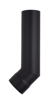 Harvia Angled Smoke Pipe | 45 Degrees | Black - WZ45M