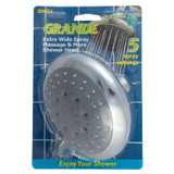 Whedon El Grande 5 Spray Massage Shower Head, Chrome - SDEG2