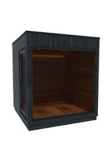 Thermasol Nordic Misty Medium Lounge, 1 Door (Door Left) - Black Annex - KIR-3650