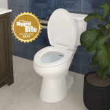 Craft + Main Easley Flush Guard 0.8 GPF Ultra Eff Plus Height Elongated Complete 2-Piece Toilet, White - TL-5800AFHV-EW