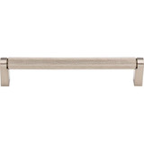 Top Knobs Amwell 6 5/16" Center to Center Bar Pull, Brushed Satin Nickel - M2645