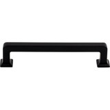 Top Knobs Ascendra 5 1/16" Center to Center Bar Pull, Flat Black - TK704BLK
