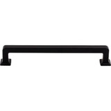 Top Knobs Ascendra 6 5/16" Center to Center Bar Pull, Flat Black - TK705BLK