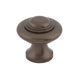 Top Knobs Ascot 1 1/4" Diameter Round Knob, Oil Rubbed Bronze - M771