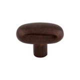 Top Knobs Aspen Large Potato 2" Length Oval Knob, Mahogany Bronze - M1543