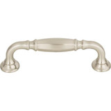 Top Knobs Barrow 3 3/4" Center to Center Bar Pull, Brushed Satin Nickel - TK1051BSN