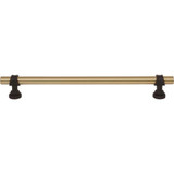 Top Knobs Bit Pull 8 13/16" (c-c) - Honey Bronze and Flat Black - M2753