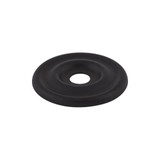 Top Knobs Brixton Backplate 1 3/8" - Flat Black - TK890BLK