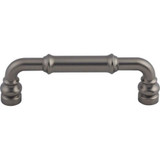 Top Knobs Brixton 3 3/4" Center to Center Bar Pull, Ash Gray - TK883AG