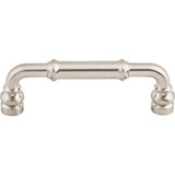 Top Knobs Brixton 3 3/4" Center to Center Bar Pull, Brushed Satin Nickel - TK883BSN