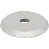 Top Knobs Brockwell Backplate 1", Polished Chrome - TK3350PC