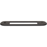 Top Knobs Brockwell 3 3/4" Center to Center Pull Backplate, Flat Black - TK3352BLK