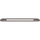 Top Knobs Brockwell 5 1/16" Center to Center Pull Backplate, Ash Gray - TK3353AG