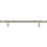 Top Knobs Burnham 6 5/16" Center to Center Bar Pull, Polished Nickel - TK3234PN