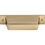 Top Knobs Channing 2 3/4" Center to Center Cup/Bin Pull, Honey Bronze - TK772HB