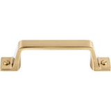 Top Knobs Channing 3" Center to Center Bar Pull, Honey Bronze - TK742HB